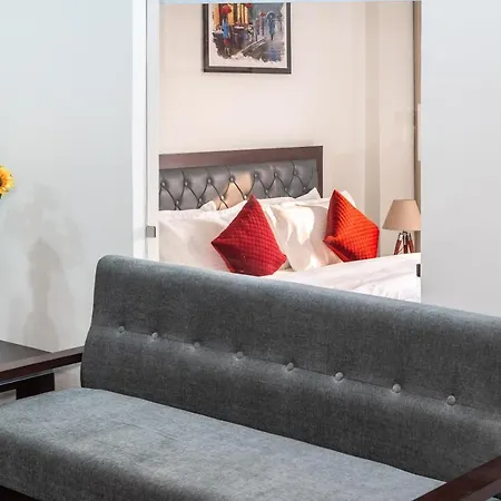 The Lodgers 1 Bhk Serviced Apartment Golf Course Road Gurgaon Exterior photo